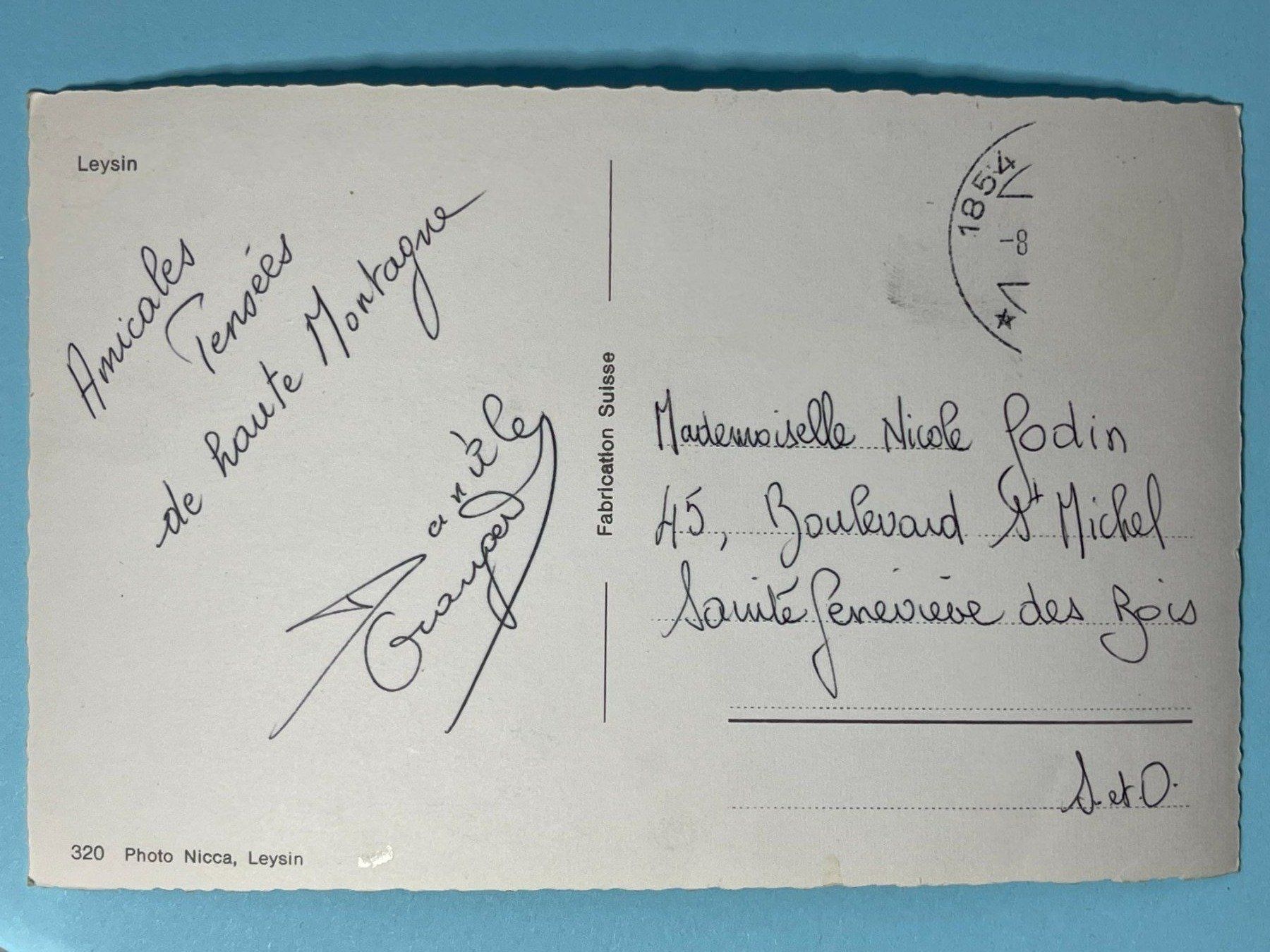 Ansichtskarten: Leysin – Gebraucht aus Steg VS von danwer74 1