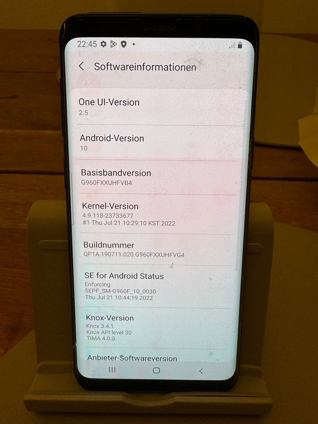 Samsung Handys / Smartphones: Samsung Galaxy S9 – Defekt aus Adliswil von Busys 2