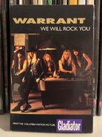 Warrant „We Will Rock You“ Kassette Tape Cassingle RAR Queen