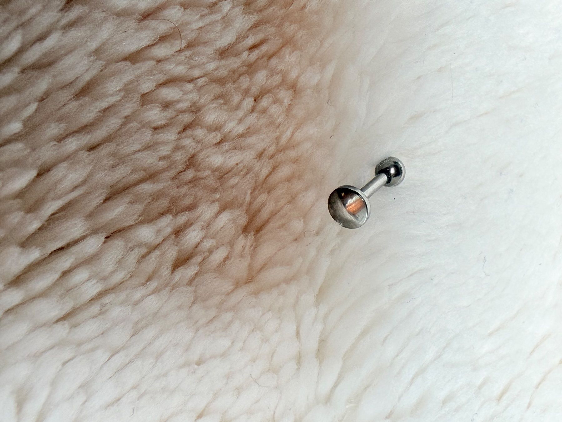 Piercingschmuck: 1 Ohrring und 1 Piercing - Material: Edelstahl. – Neu und originalverpackt aus Würenlos von Abracadabra26 6