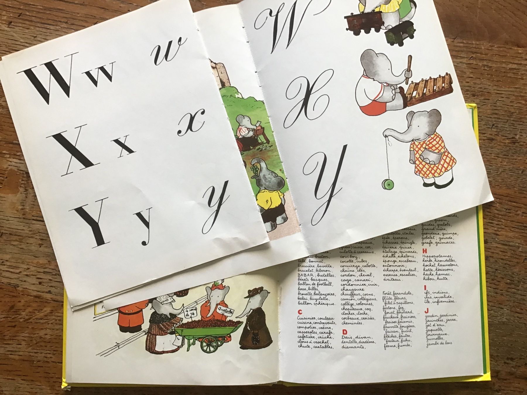 Libri: Jean de Brunhoff « A.B.C. de Babar » – Usato da Fully venduto da Ruby97 8