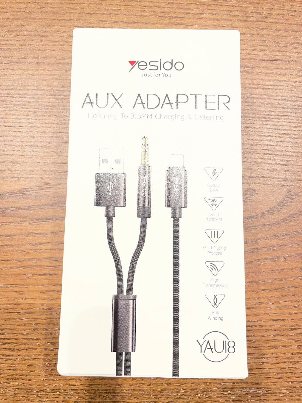 Unità & Adattatore: Yesido AUX Adapter (Lightning, Kopfhörer, USB-A) – Usato da Uster venduto da em_58td 1