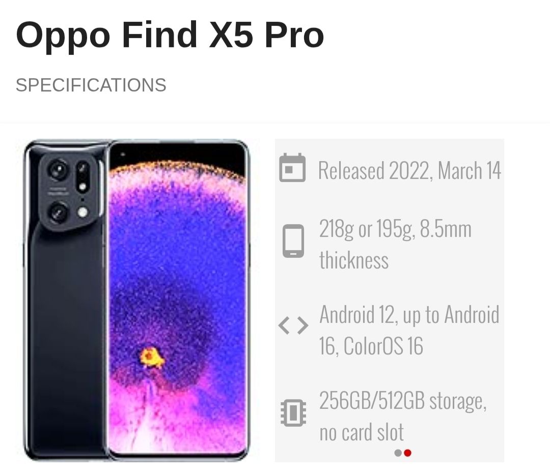 Oppo Telefoni cellulari / Smartphones: Oppo find x5 pro - Screen defect. Ab CHF 1 – Usato da Zürich venduto da rod_2qlz 4