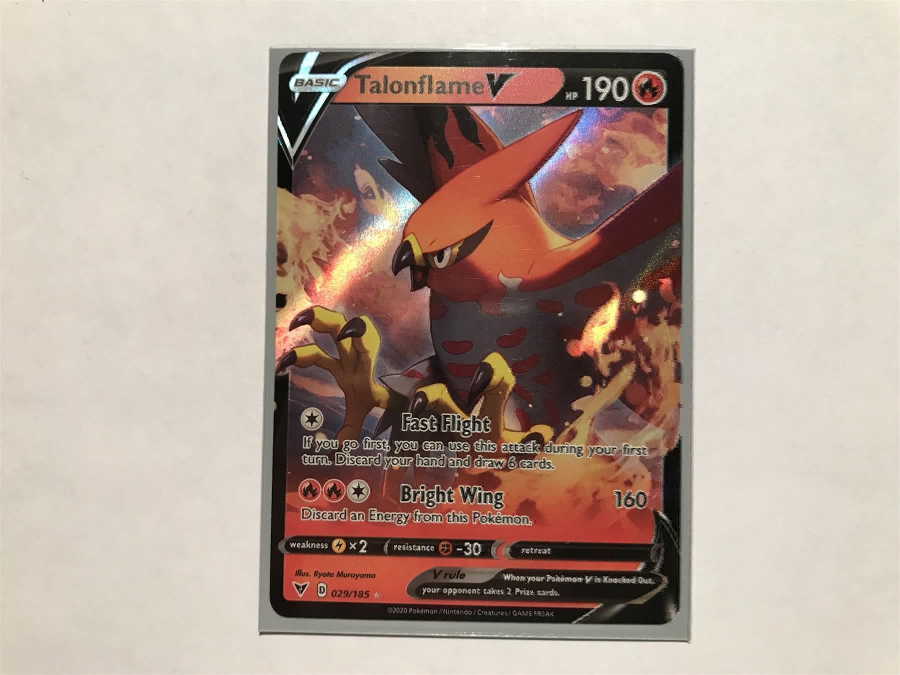 Pokémon Cartes à collectionner: Talonflame V – Neuf (Voir description) à Hagendorn par Pokecollectorch
