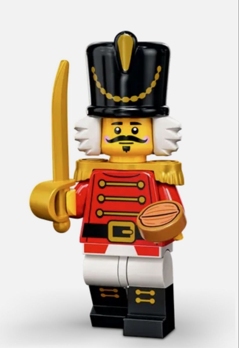 Lego Statuette: LEGO Minifigur Nussknacker Serie 23 – Nuovo (secondo la descrizione) da Frinvillier venduto da Tulepule