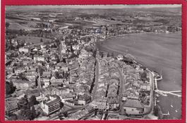 AK MORGES VUE AÉRIENNE 1954