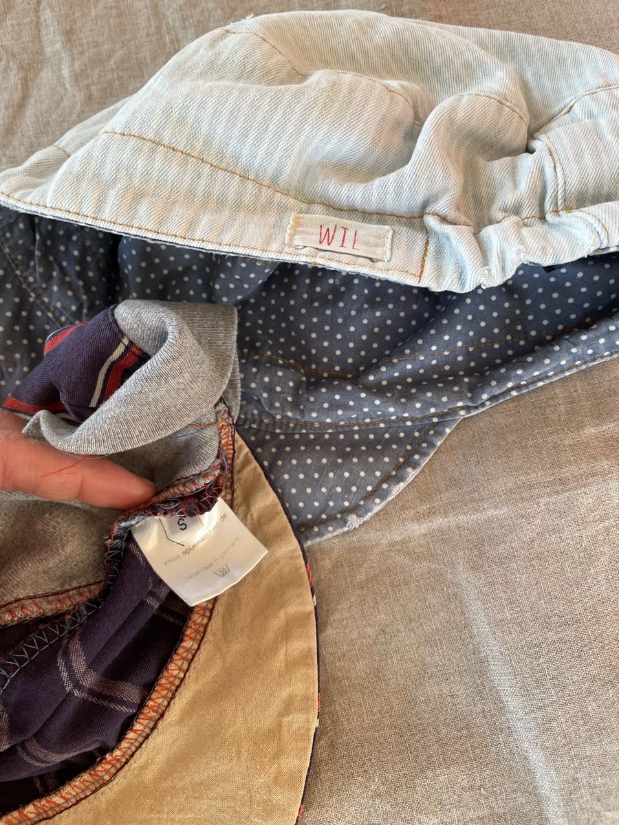 Altro abbigliamento per bambino: 2er Set Michelmütze – Usato da Neukirch an der Thur venduto da bee88 1