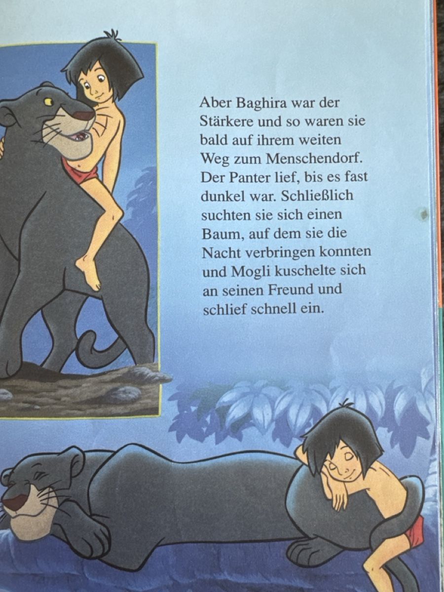 Bücher: Walt Disney, das Dschungelbuch – Gebraucht aus Eschenz von Belladog 3