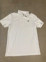 Weisses Adidas Golf Polo Shirt, Grösse S