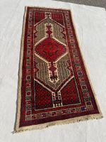 Sarab sehr alter Teppich 228x98cm handgeknüpft