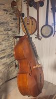 3/4 (standard) double bass and bow