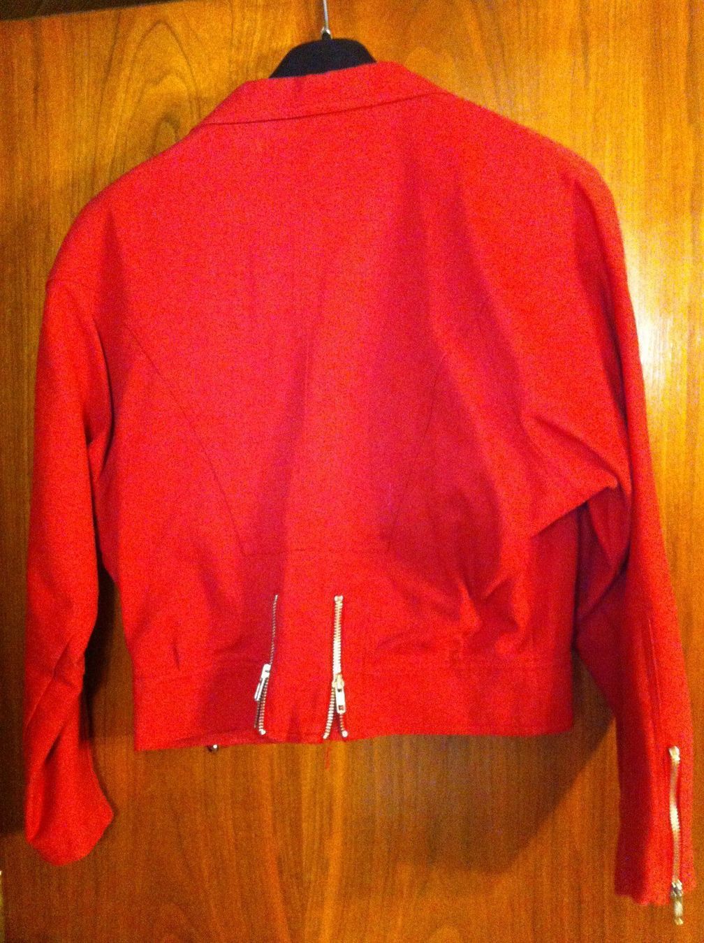 Giacche: Lässige Jacke im Bikerstil mit Leinen – Nuovo (secondo la descrizione) da Villmergen venduto da Sandy084 3