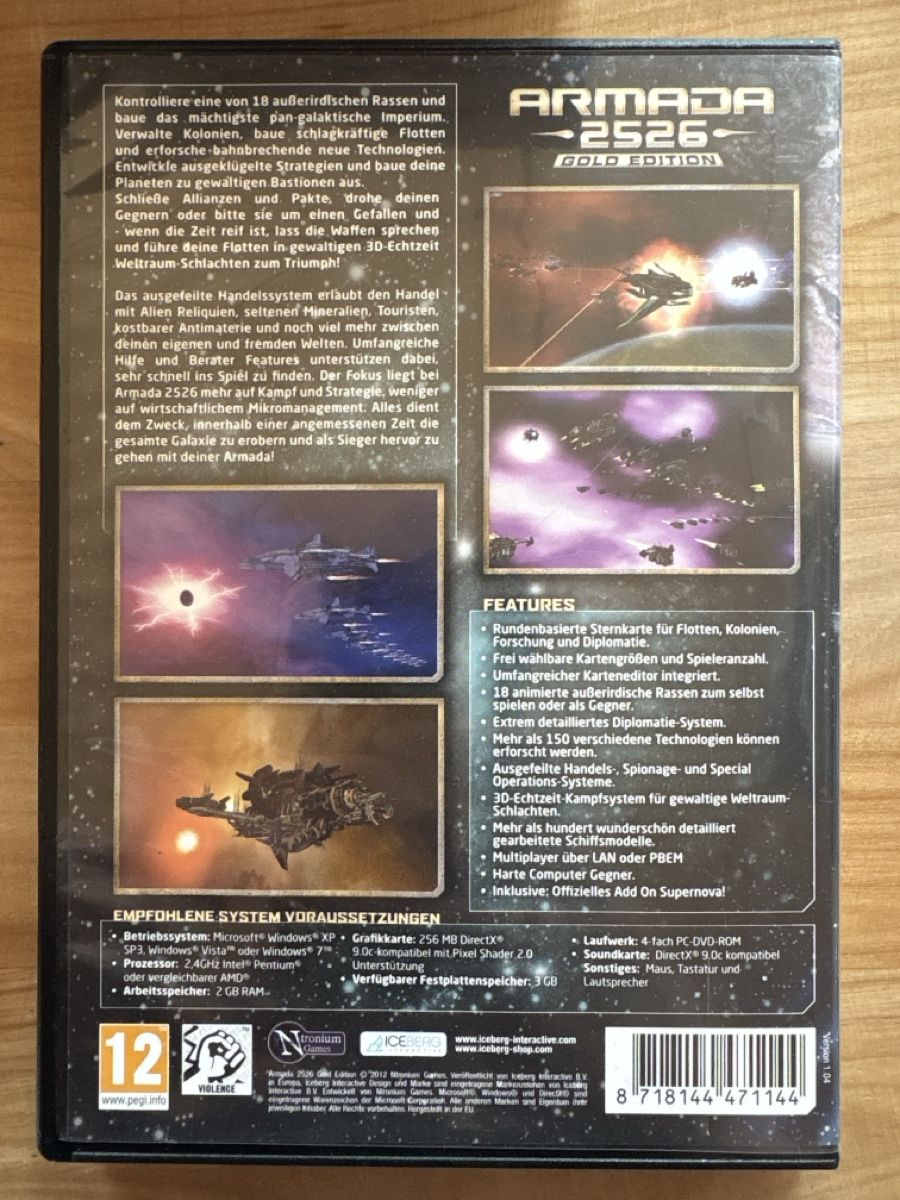 Giochi: PC DVD Game / Armada 2526 Gold Edition – Usato da Rümlang venduto da euqinom16 1