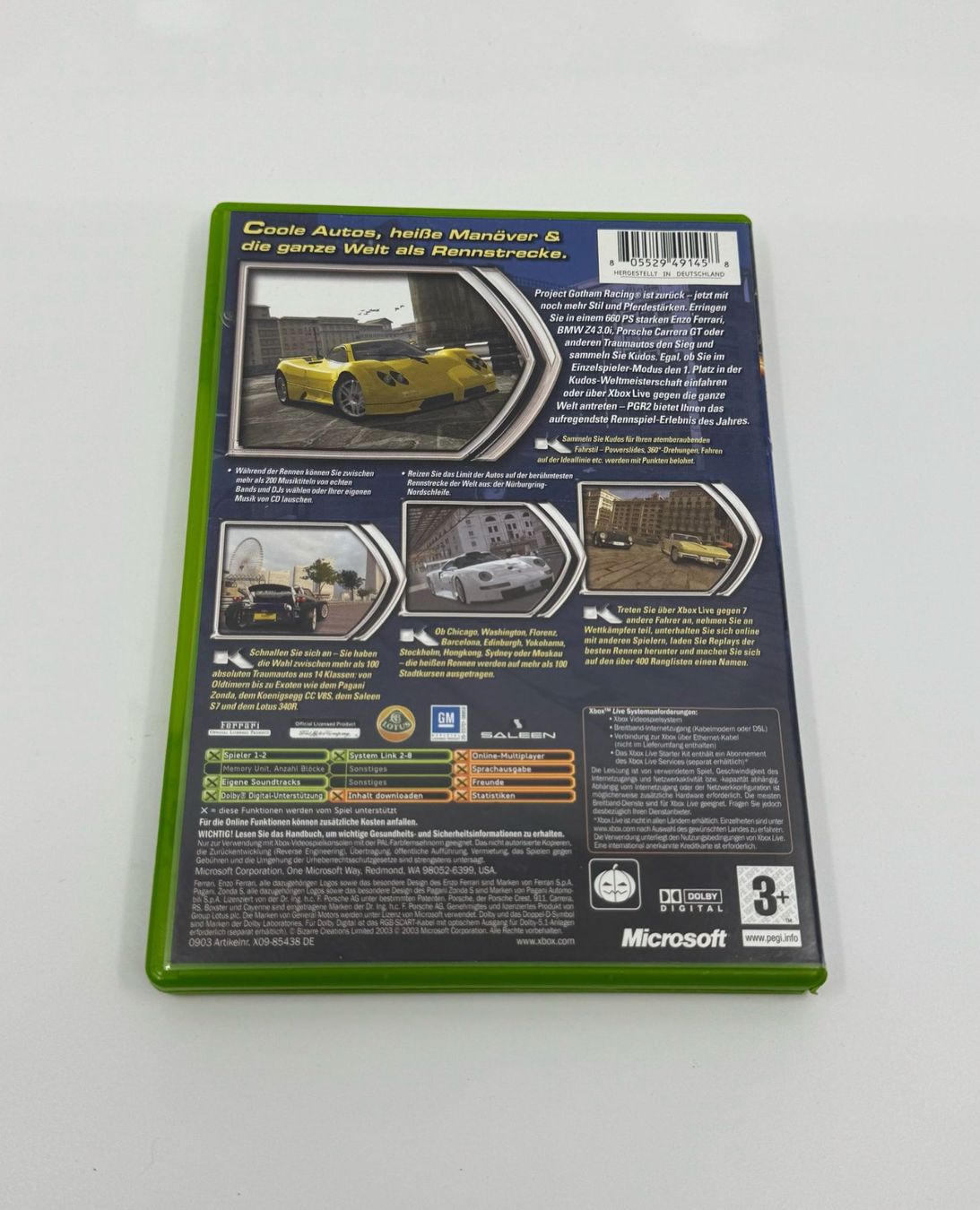 Giochi: Project Gotham Racing 2 (XBOX) – Usato da Herisau venduto da Seyashop1 2