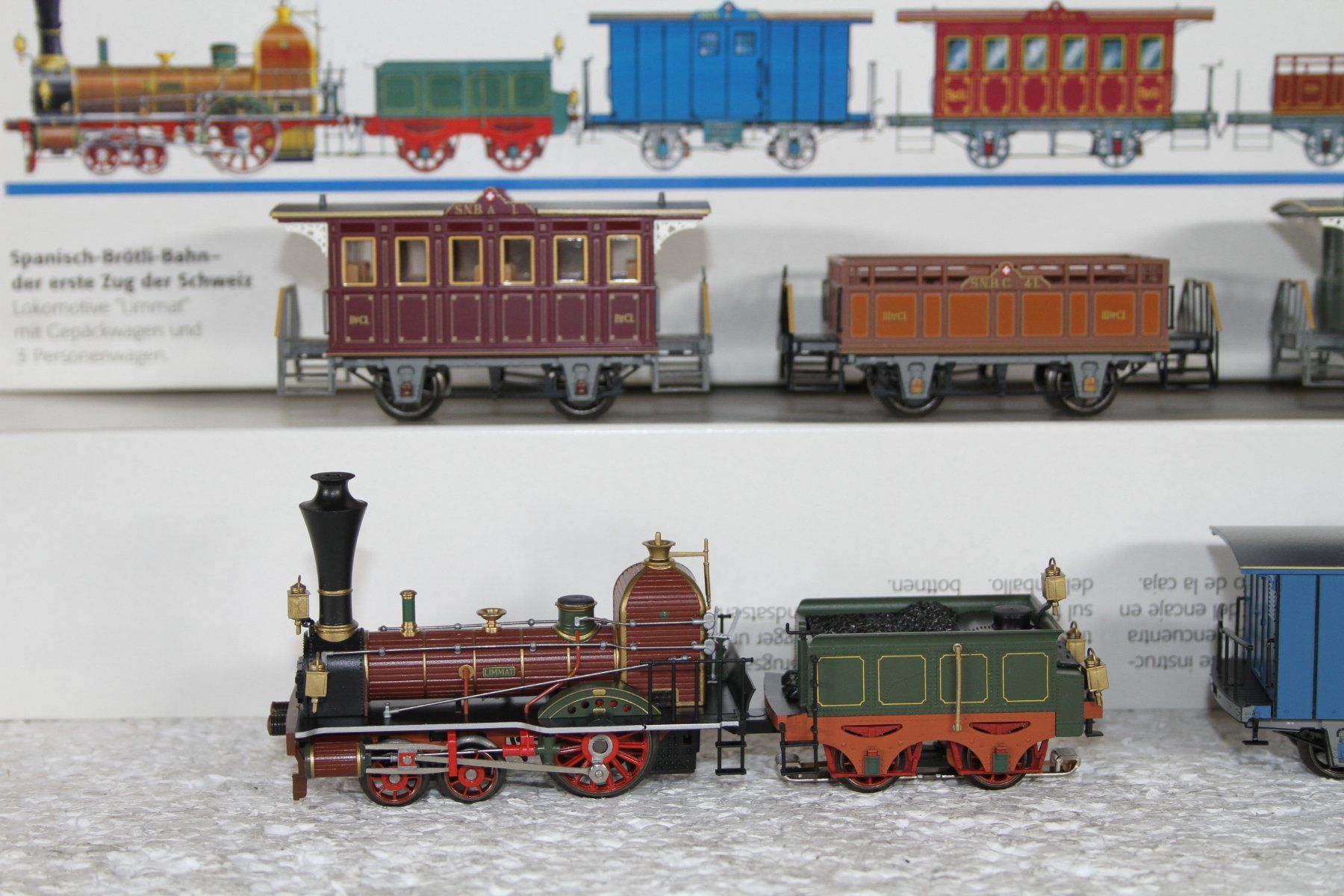 Märklin Modellini di ferrovie: Märklin 28471 SNB Spanisch Brötli Bahn – Usato da Triesen venduto da cor_62ts 1