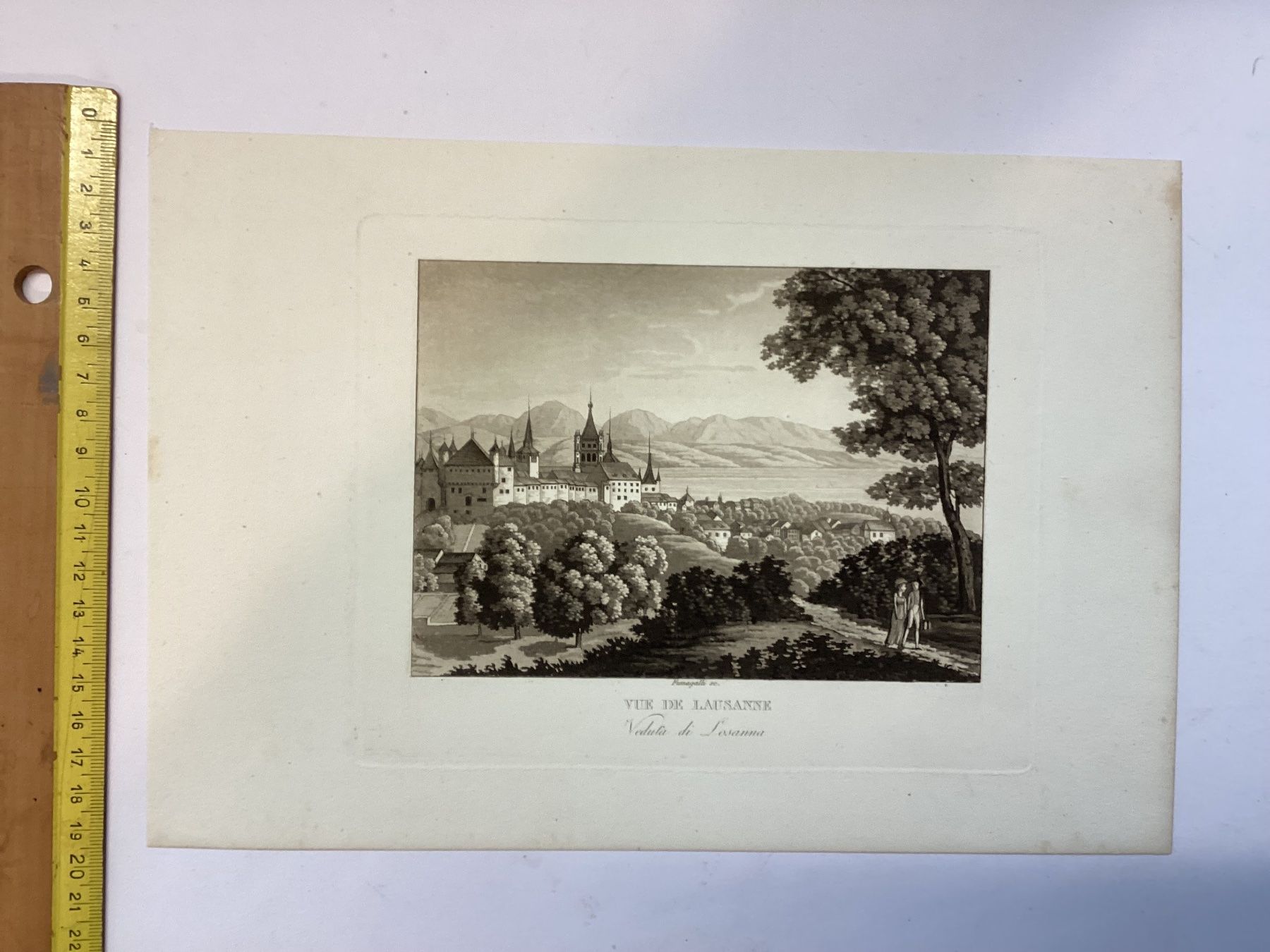 Incisioni: Original Stich, Aquatinta, Lausanne – Usato da Eglisau venduto da mar_5rn2 2