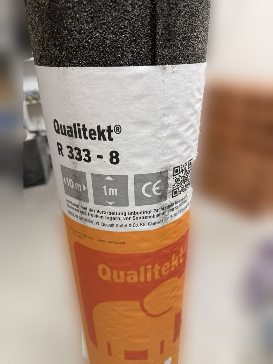 Sanitari: Qualitekt R 333 - 8 Dachbahn 10m 1m neu – Nuovo e nell'imballaggio originale da Schönholzerswilen venduto da mela7 2