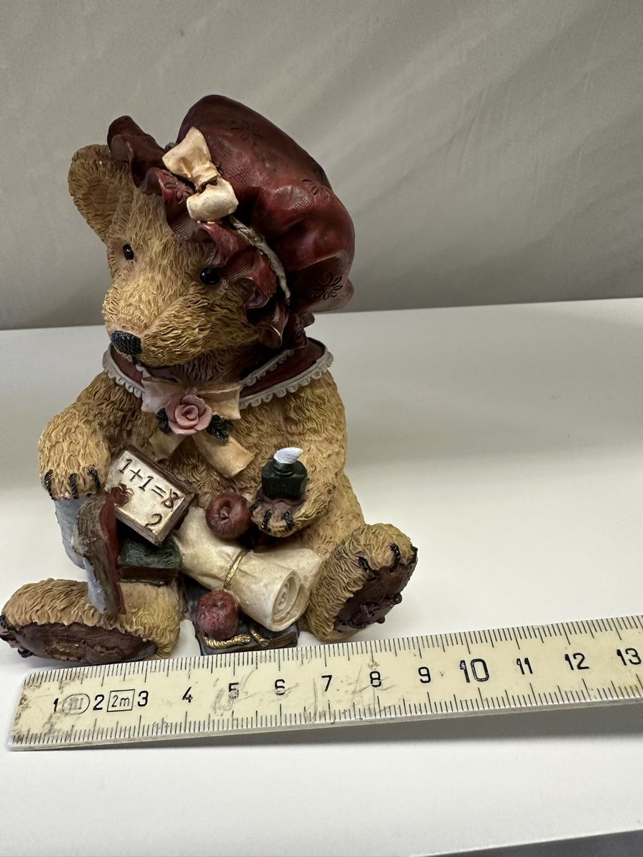Statuette: Vintage Cherison Teddy Härz Bären – Nuovo e nell'imballaggio originale da Frümsen venduto da Swissline90 8