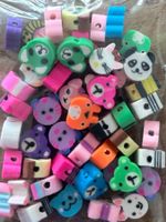 Fimo Bastelperlen Tier Motive 50Stk