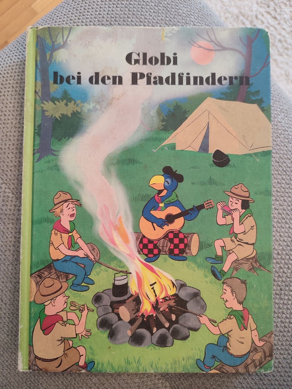 Fumetti: Globi bei den Pfadfindern - EO 1985 - BE – Usato da Bougy-Villars venduto da Vogue