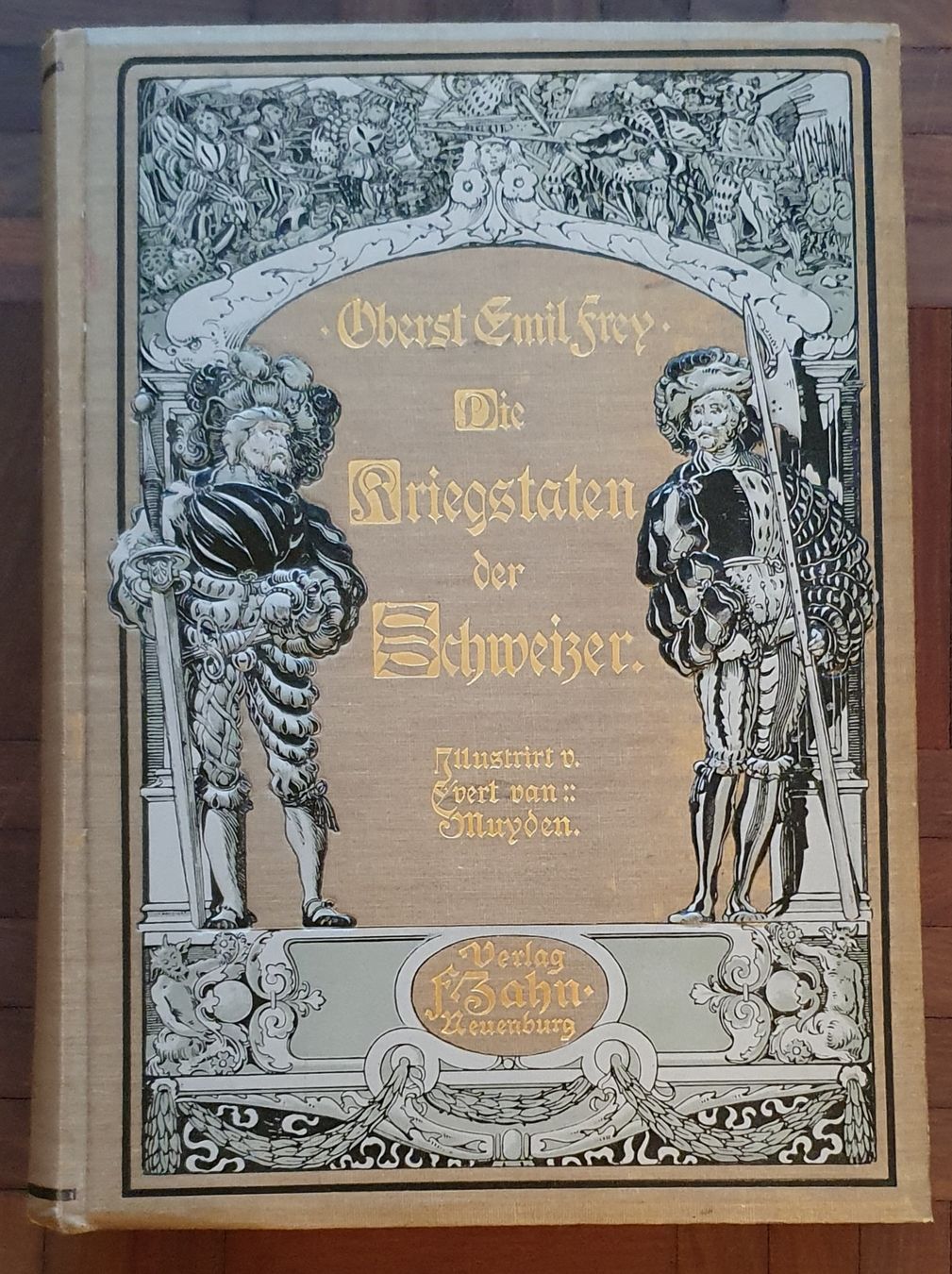 Libri: Buch - "Die Kriegstaten der Schweizer" - Illustriert – Usato da Kreuzlingen venduto da Rschweiz1