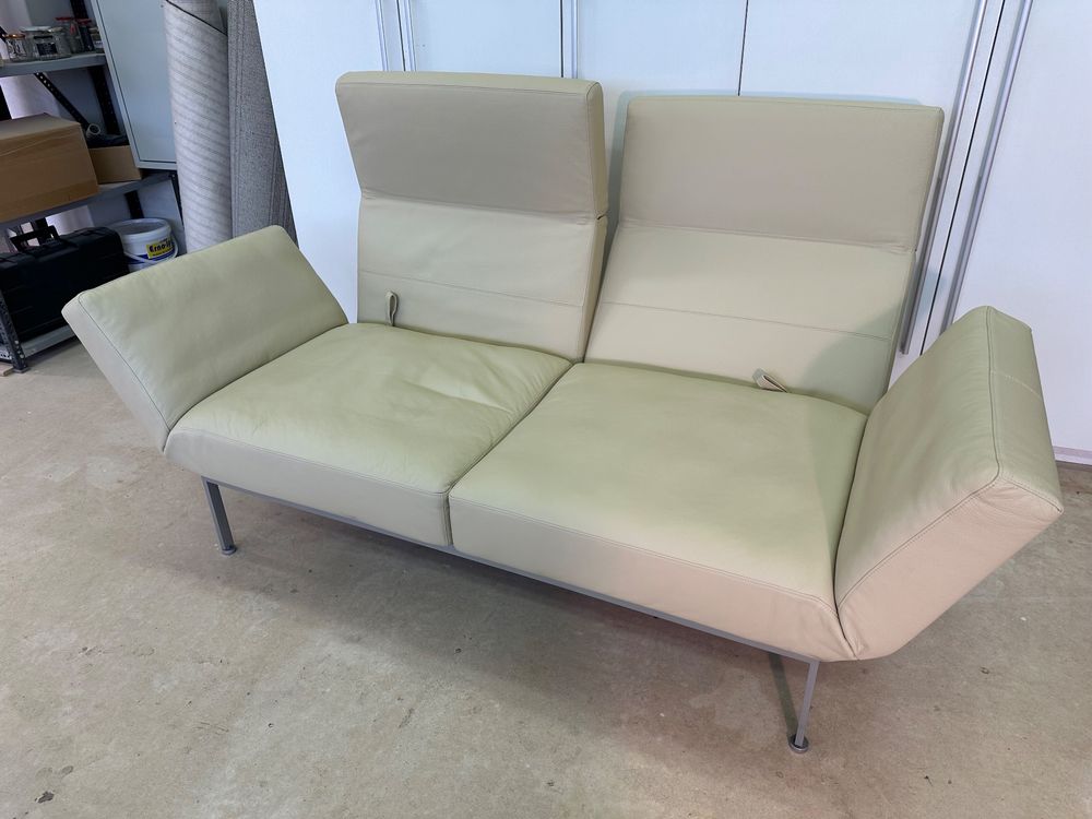 Original BRÜHL RORO Sofa. Relaxer. Leder Kaufen auf Ricardo