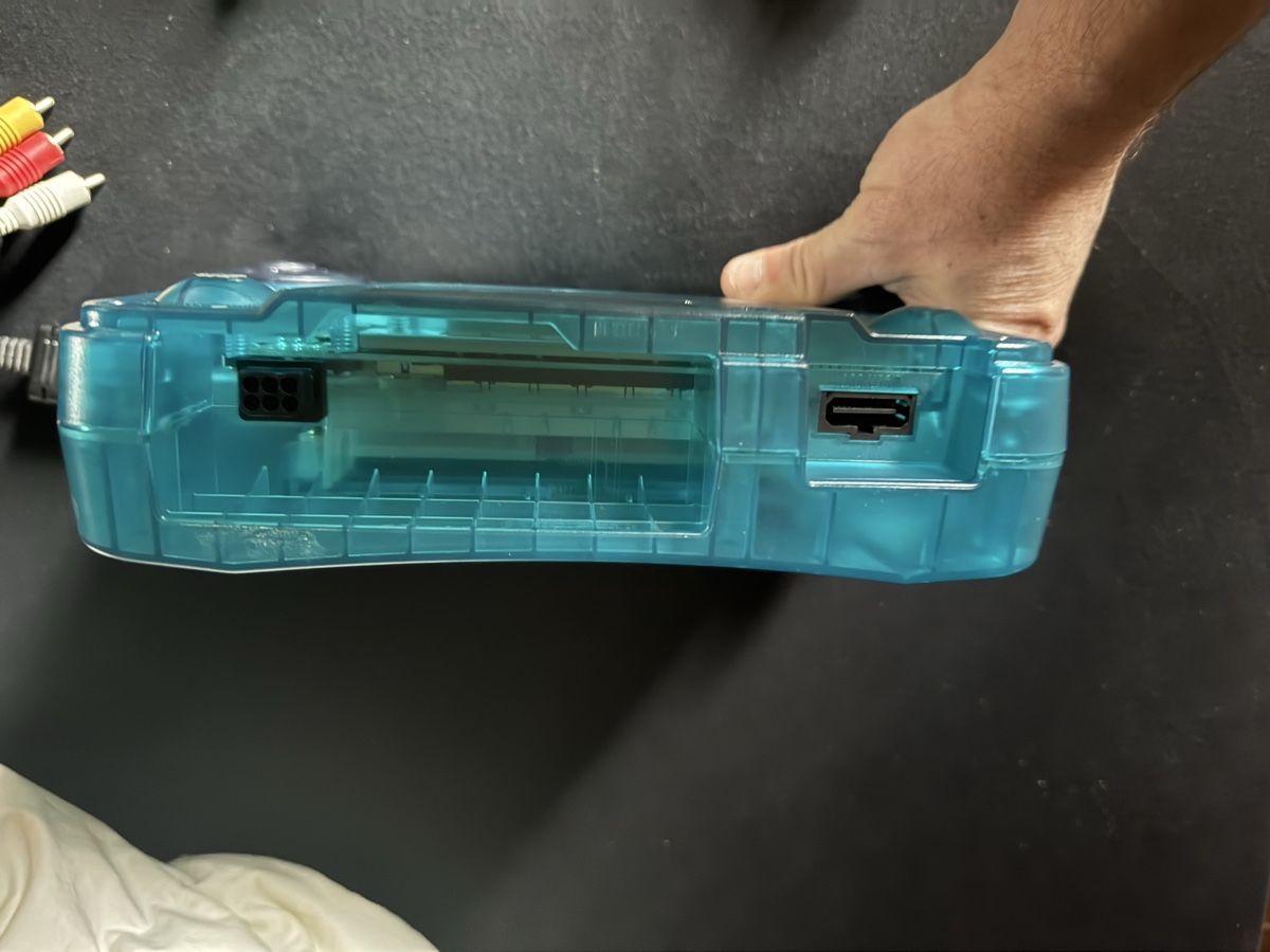 Nintendo Konsolen: Console Nintendo 64 bleue turquoise + Mario Kart – Gebraucht aus Lausanne von sauvezretrogames 5