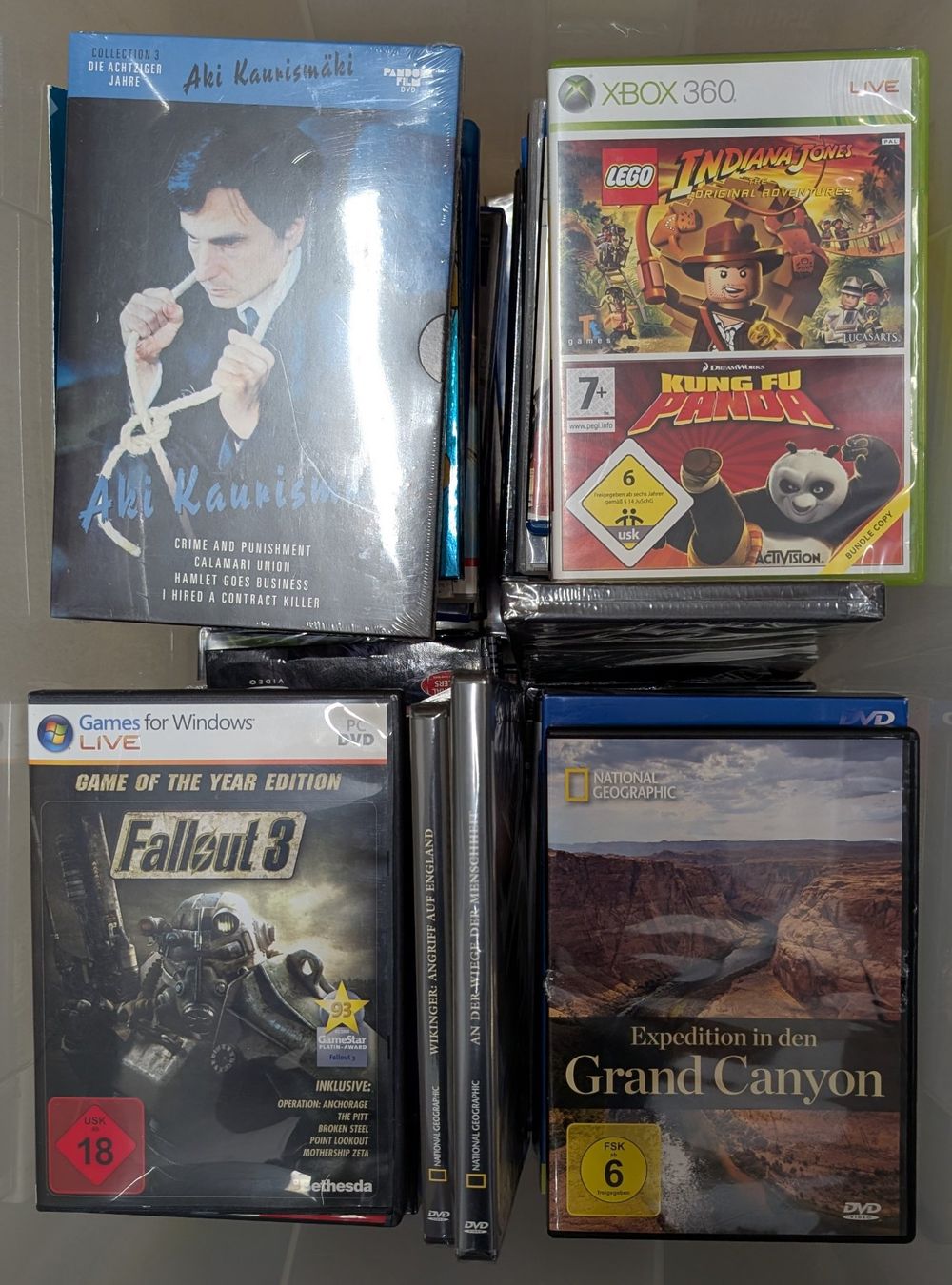 Tutti i DVDs: Mystery-Box mit DVDs, Blue-Rays und Games – Usato da Uster venduto da proshka74 2