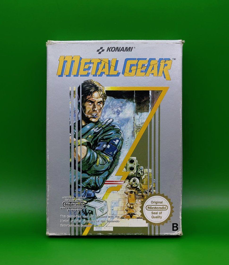 Nintendo Giochi: Metal Gear NES - Konami PAL-B EEC – Usato da Birwinken venduto da GTOrg