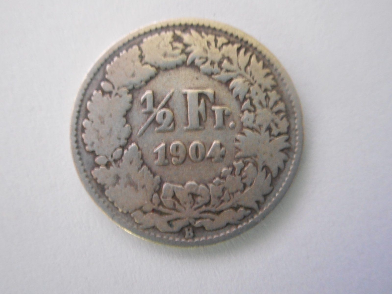 Tutti le monete: 50 Rp. 1904 silber  uralt – Usato da Kriegstetten venduto da pizlad2010