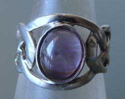 Amethyst Silber 925 Fingerring Gr. 53
