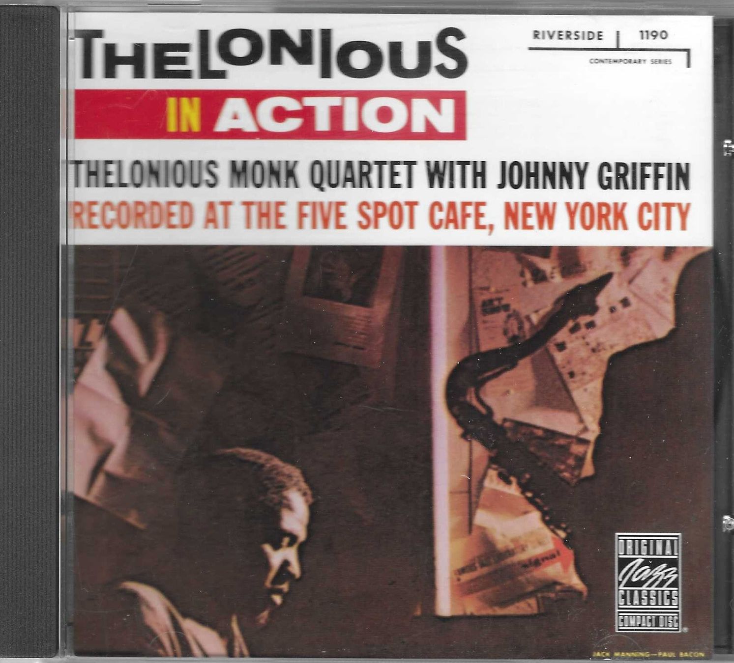 CDs: THELONIOUS MONK QUARTET  -  THELONIOUS IN ACTION – Gebraucht aus Bex von Giorgiob