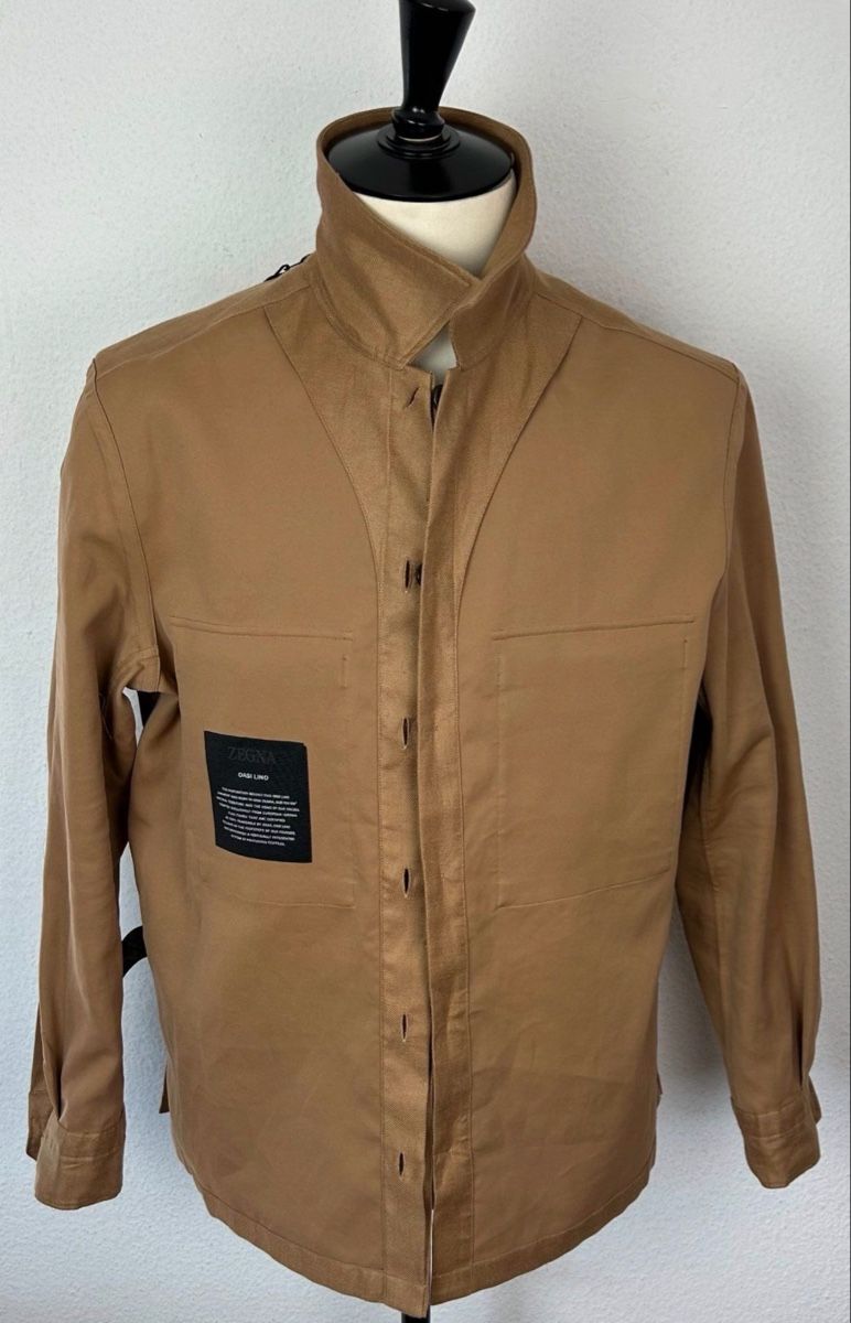 Zegna Giacche: Zegna Overshirt Oasi Lino L – Nuovo e nell'imballaggio originale da Ibach venduto da fashionrenewable 4