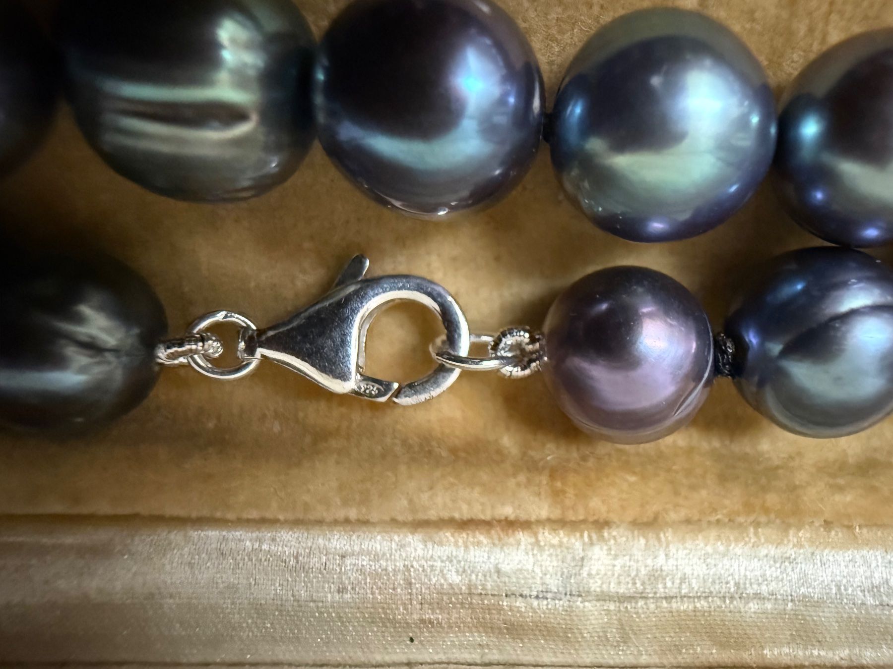 Catenine: Echte Perlen Kette mit Silber Verschluss 925 – Usato da Spiegel b. Bern venduto da Rogger72 3
