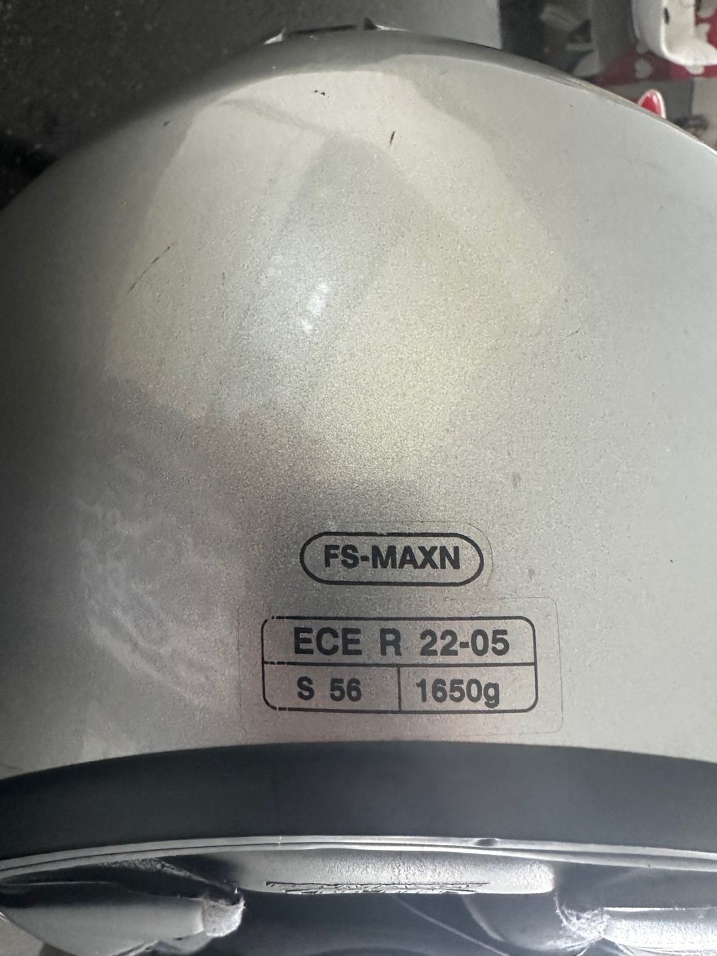 Caschi & visiere: Motorradhelm silber Grösse S – Usato da Bergdietikon venduto da luusmaitli10 4