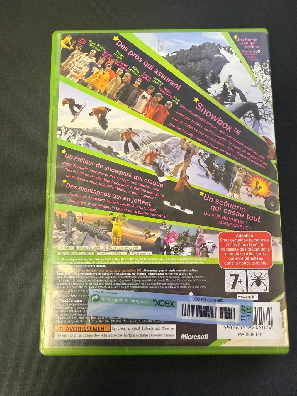 Spiele: Amped 3 - Xbox 360 – Gebraucht aus Pont-de-la-Morge von Darfal 2
