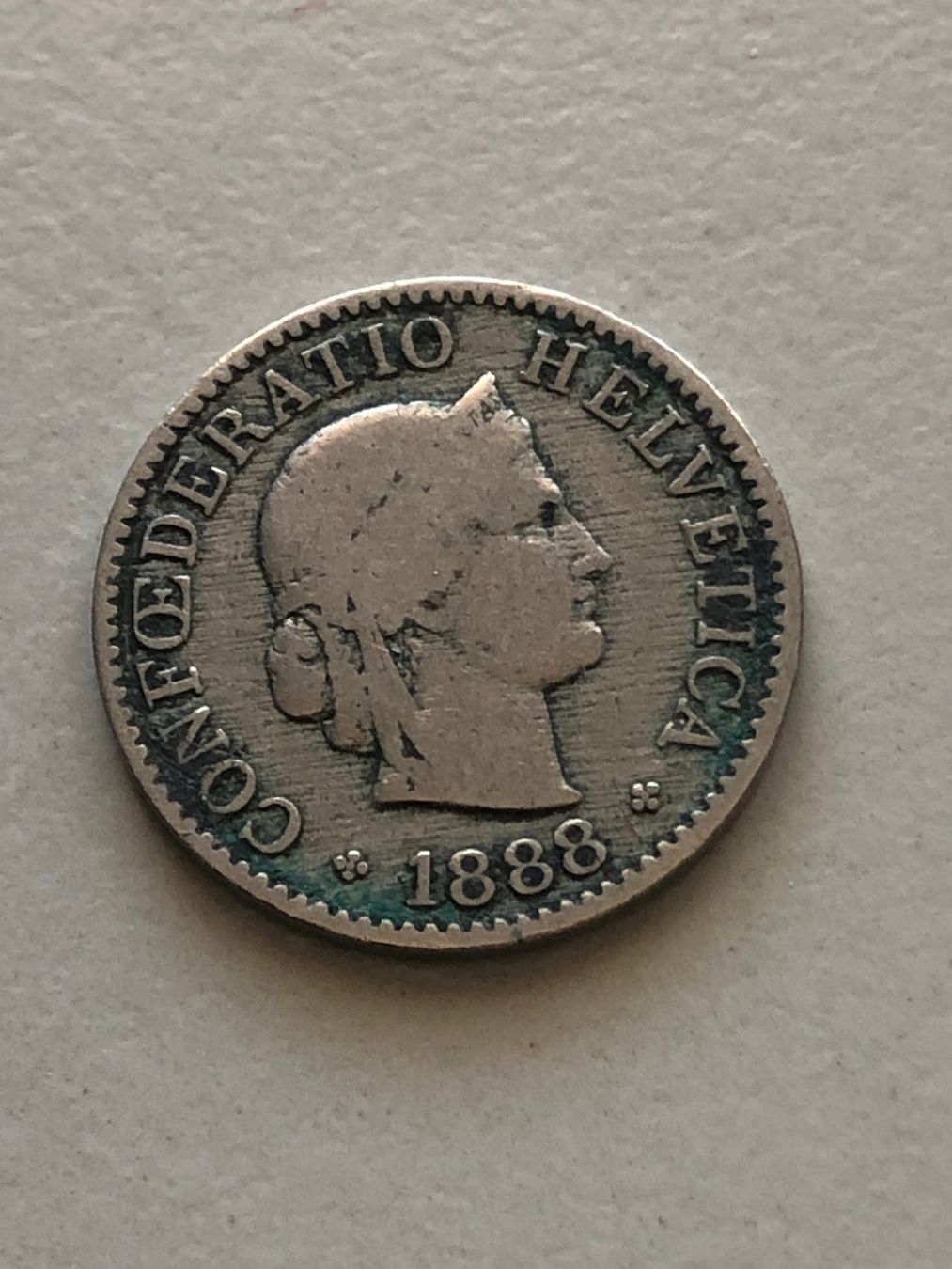 Toutes les monnaies: 5 Rp. 1888 – D'occasion à Schötz par Odpa