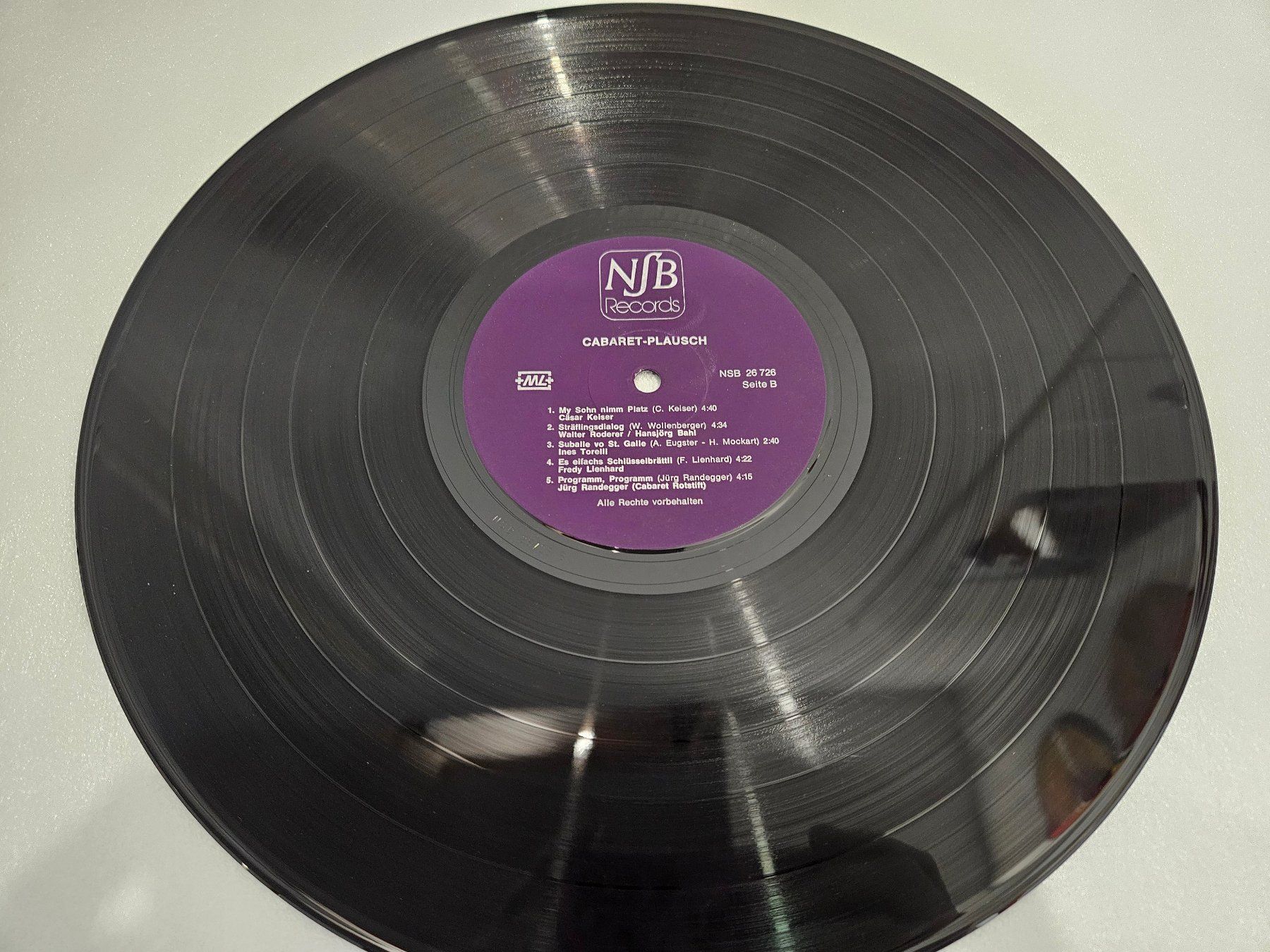 Vinyles: Cabaret Plausch (LP, Comedy) – D'occasion à Uster par Vinyl-Leidenschaft 5