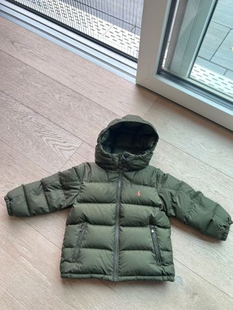 Kinder Polo Ralph Lauren Daunenjacke grün