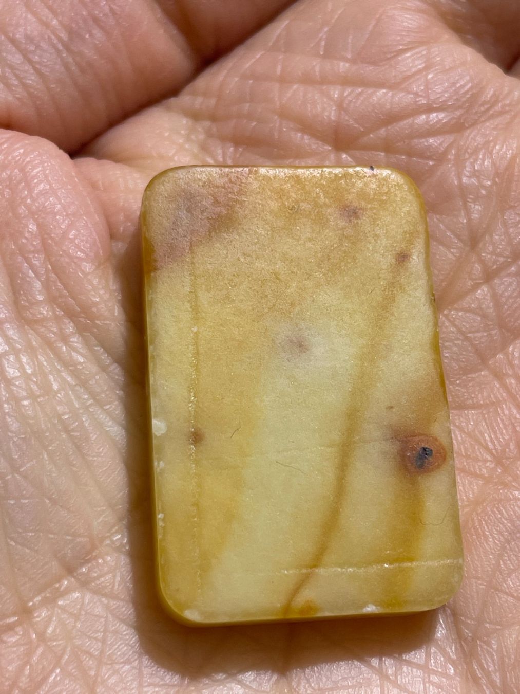 Anhänger: Echte chinesische -Jade Friedensanhänger  Ca.3.5cm – Neu (gemäss Beschreibung) aus Schiers von sisikristall 2