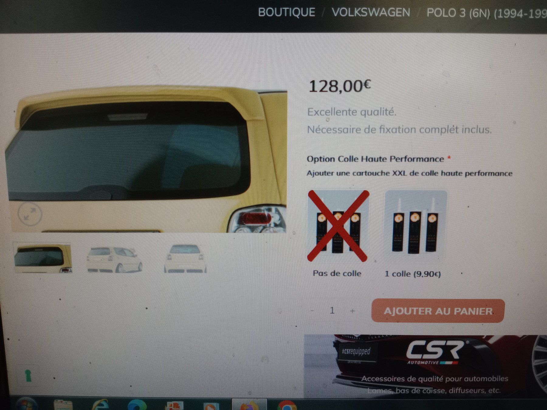 Volkswagen Alle Autoersatzteile: Aileron Polo 6n – Neu und originalverpackt aus Fey von adrian1044 1