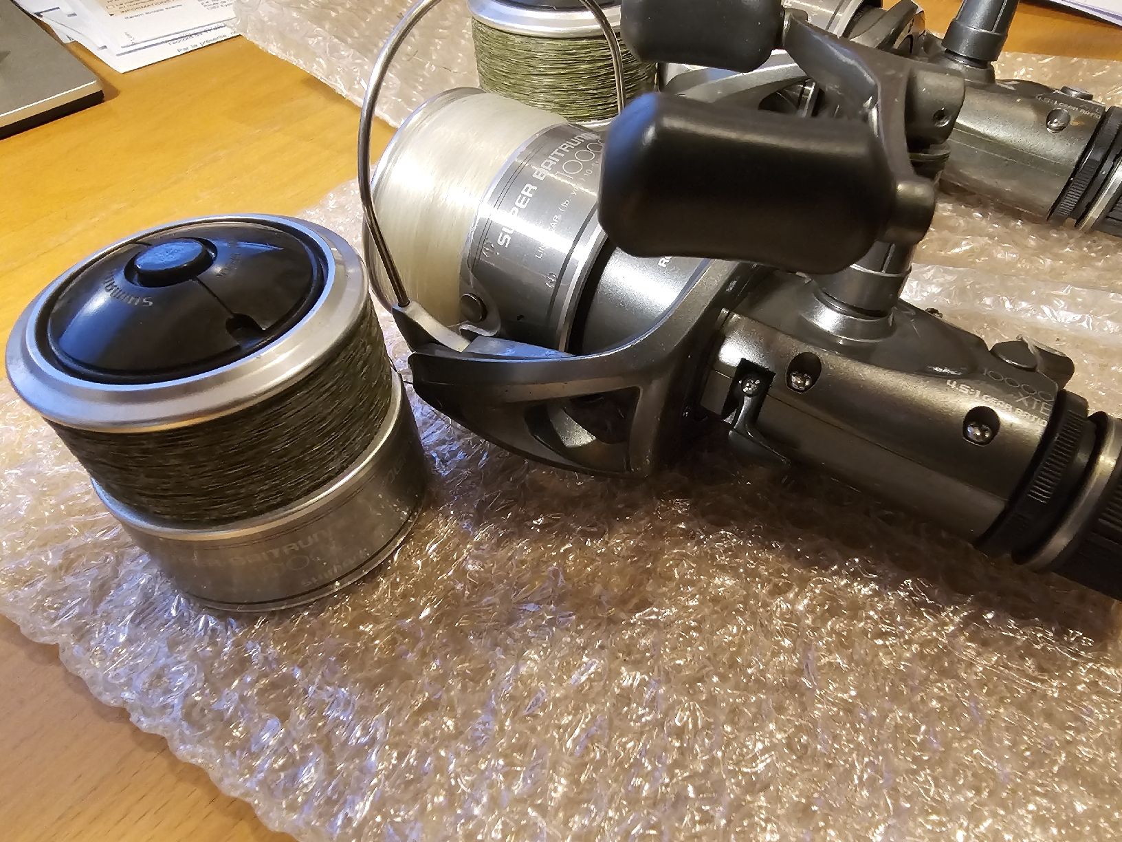 Shimano Tamburi & Mulinelli: 2 moulinets Shimano Super Baitrunner + 2 bobines – Nuovo (secondo la descrizione) da Crans VD venduto da oga_j2gk 1