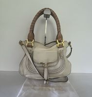Chloé Tasche -beige Leder+Staubbeutel