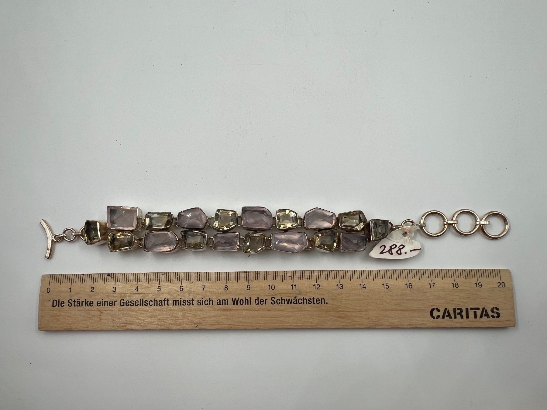 Bracciali & Braccialetti: Armband Silber mit Edelsteinen – Nuovo (secondo la descrizione) da Meilen venduto da GabriellaP 2