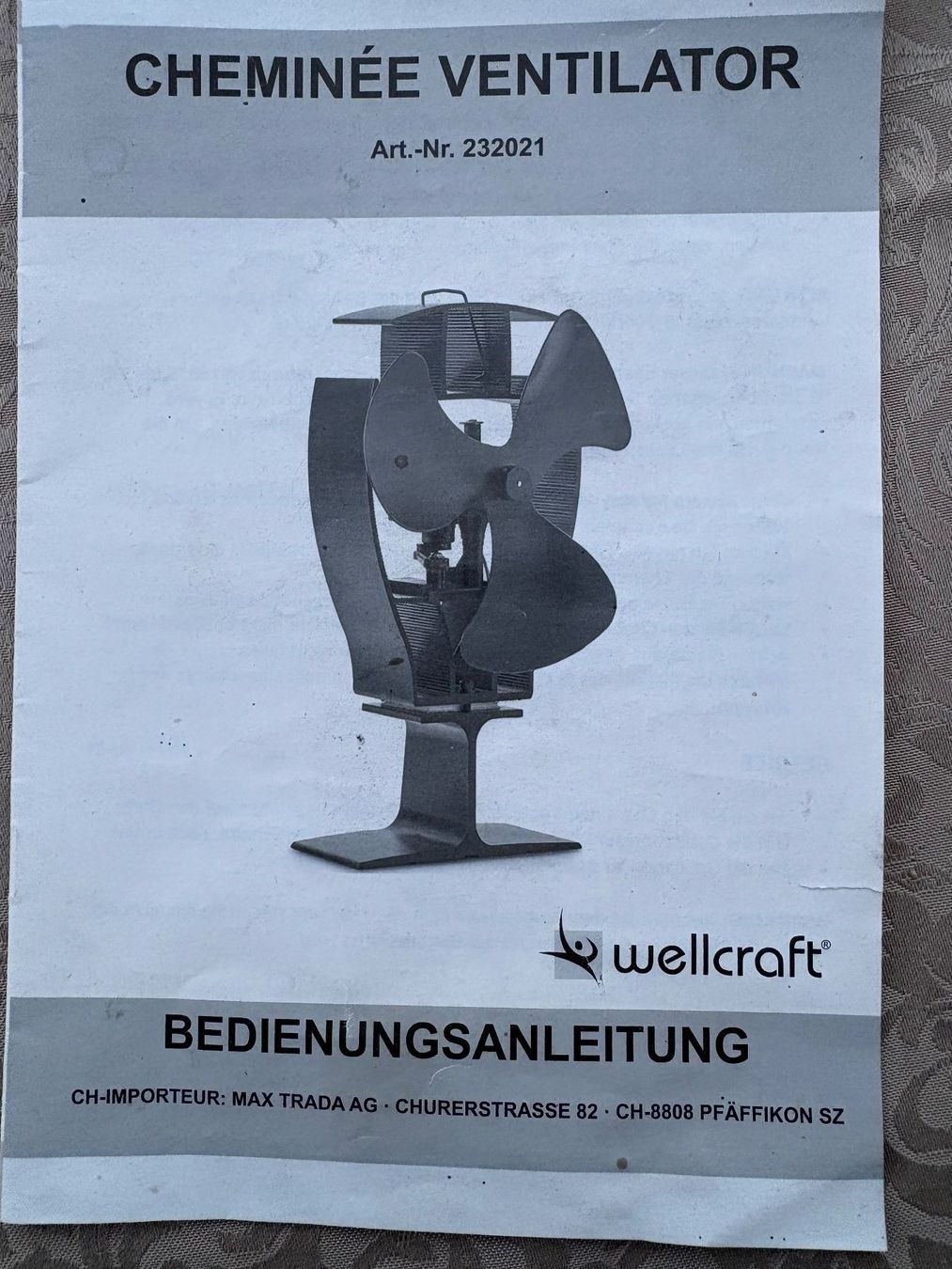 Ventilatori: Cheminée-Ventilator, schwarz, metall, neuwertig – Usato da Lausen venduto da Zotty1 4