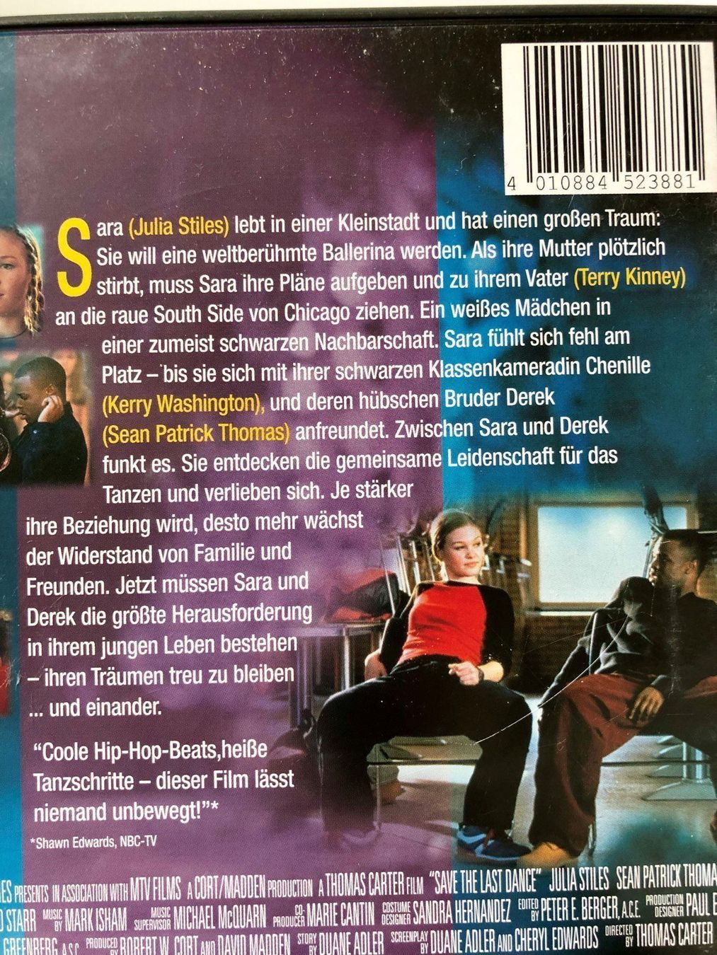 Tutti i DVDs: DVD - SAVE THE LAST DANCE – Usato da Gommiswald venduto da Aloha.Spirit 2