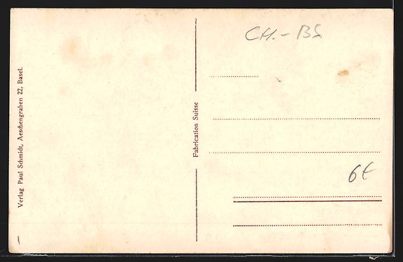 Cartoline postali: Basel, Schweizer Mustermesse, Foire Suis – Usato da Berlin venduto da bartko-reher 1
