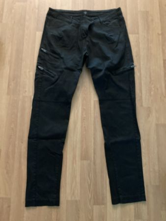 Schwarze Hose Damen Gr. 40
