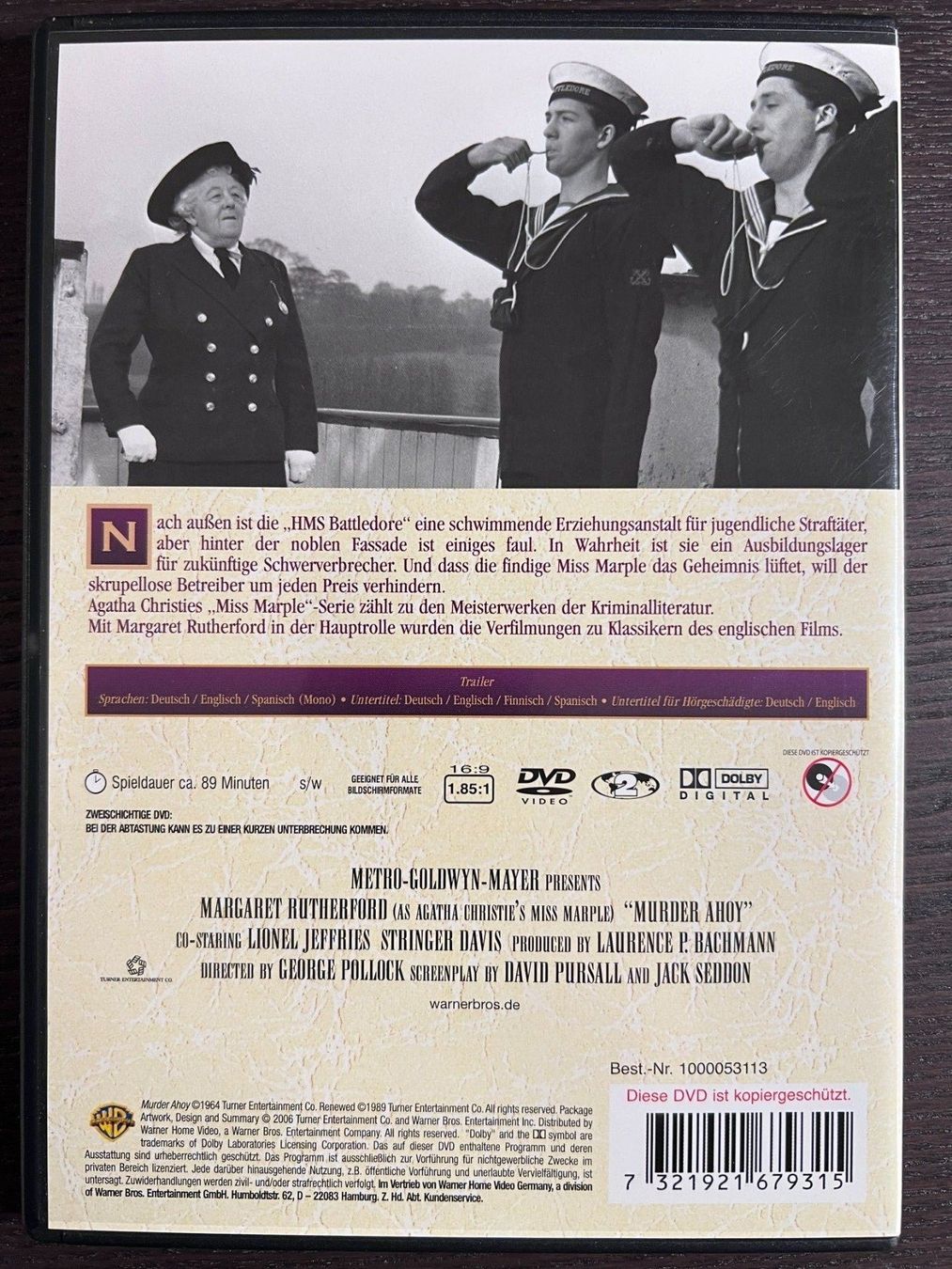 Alle DVDs: Agatha Christie - Mörder Ahoi – Gebraucht aus Zürich von FilmFreunde 1