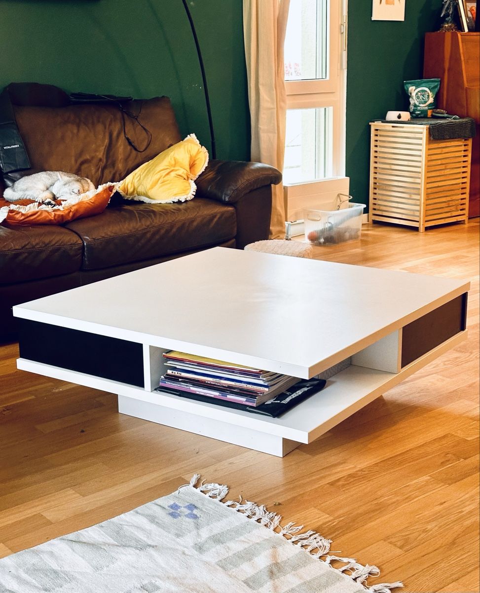 Tavoli: Moderner Couchtisch in Weiss/Schwarz – Usato da Steinmaur venduto da ali_hgk8 6